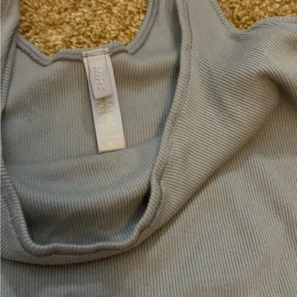 SKIMS Deep Sea Square Neck Bodysuit - Picture 6 of 6